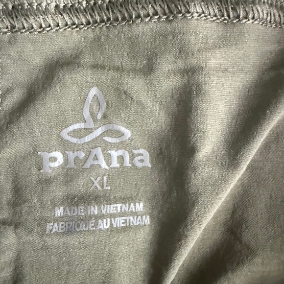 Prana Flat Front Hiking Olive Green Shorts Size X Large - Picture 6 of 9